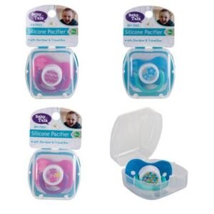 Baby soother silicone in holder