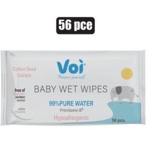 Voi wet-wipes 56pc 16x19cm 99% water