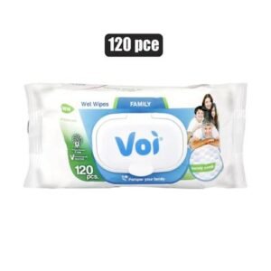 Voi wet-wipes 120pc 16x19cm fa mily