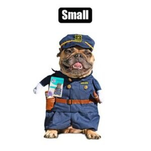 Pet dog novelty clothing police-small