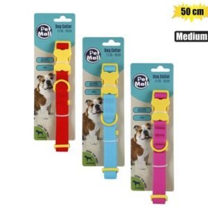 Pet dog collar pvc 2.0×30-50cm medium