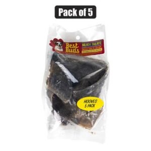 Pet dog chew cow hooves pack-5