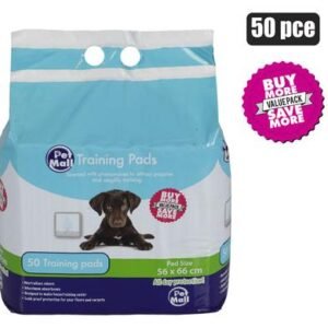 Pet puppy training pad 50pce 56x66cm